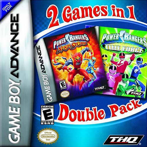 2 Games In 1 Double Pack: Power Rangers: Time Force / Power Rangers: Ninja Storm