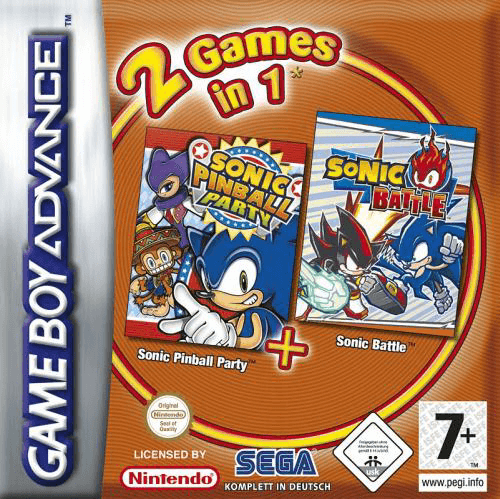 2 Games in 1: Sonic Battle + Sonic Pinball Party