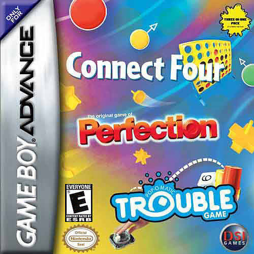 3 Game Pack!: Connect Four / Perfection / Trouble