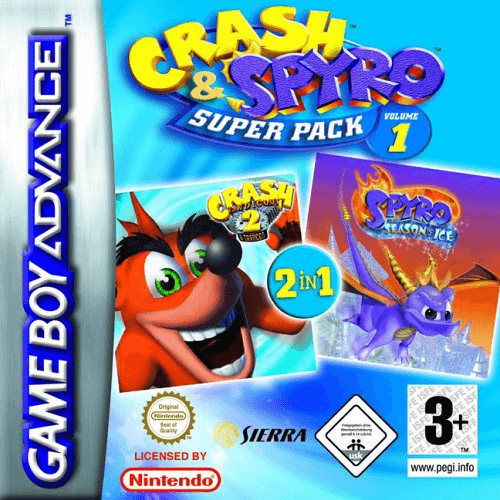Crash & Spyro SuperPack Volume 1: Crash N-Tranced and Spyro: Season of Ice