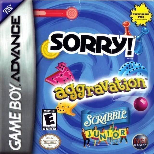 Sorry! + Aggravation + Scrabble Junior