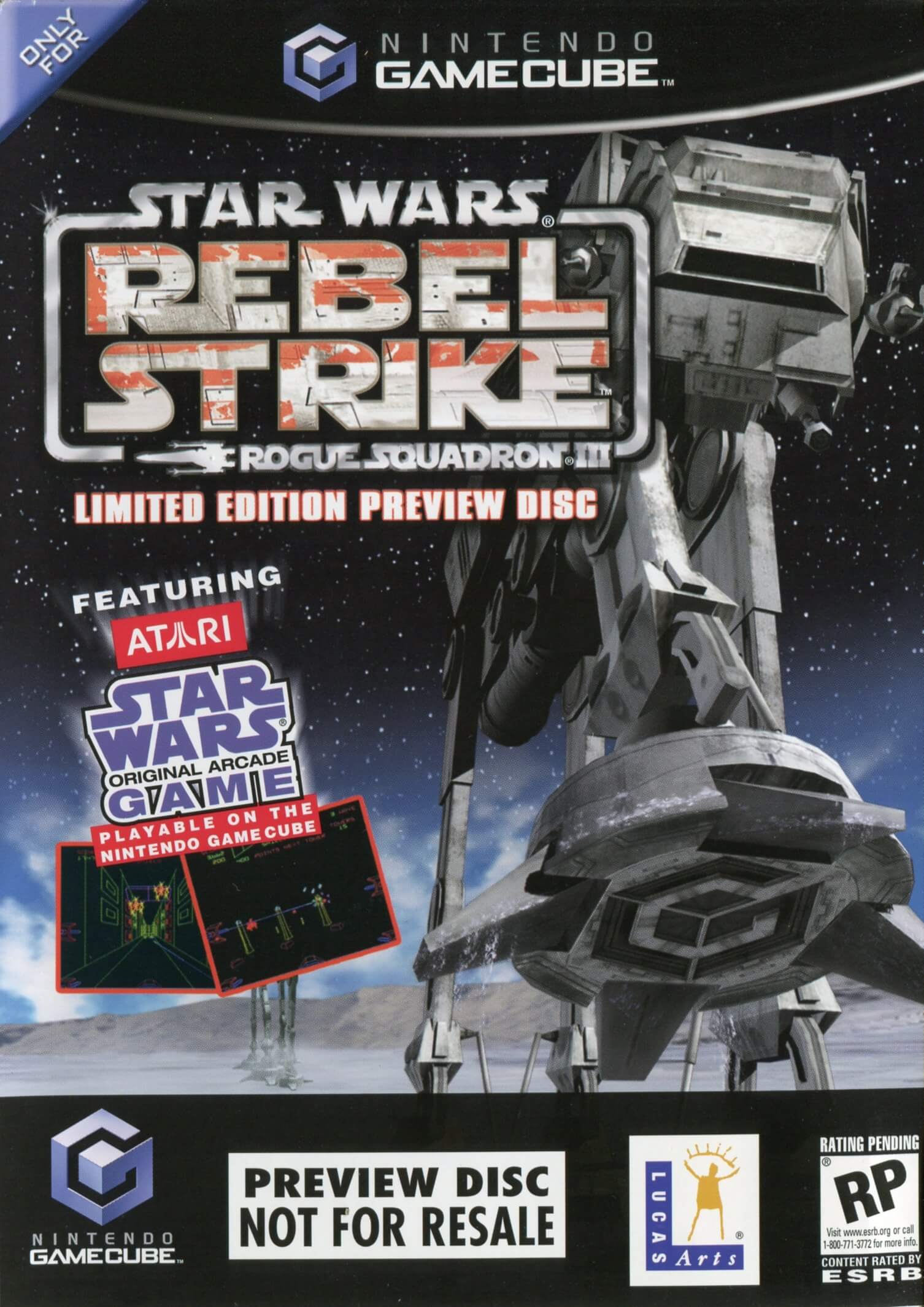 Star Wars Rogue Squadron III: Rebel Strike Limited Edition Preview Disc