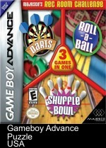 Darts - Shuffle - Skiball GBA