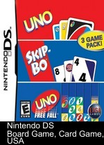Uno - Skip-Bo - Uno Free Fall (3 Game Pack) (Sir VG)