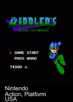 Riddler's Escape From Arkham (Mega Man 3 Hack)