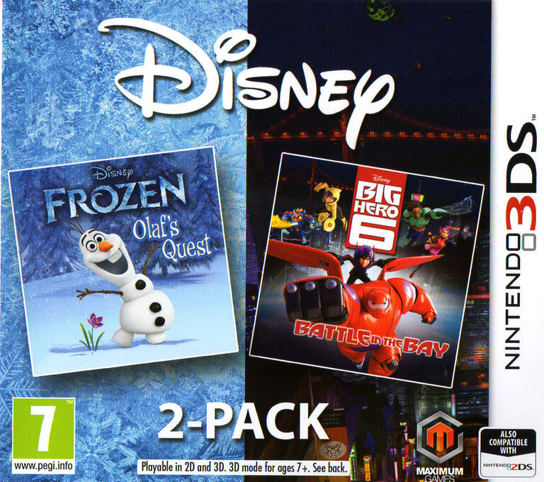 Disney 2-Pack: Frozen: Olaf’s Quest + Big Hero 6: Battle in the Bay