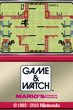 Game & Watch: Marios Cement Factory