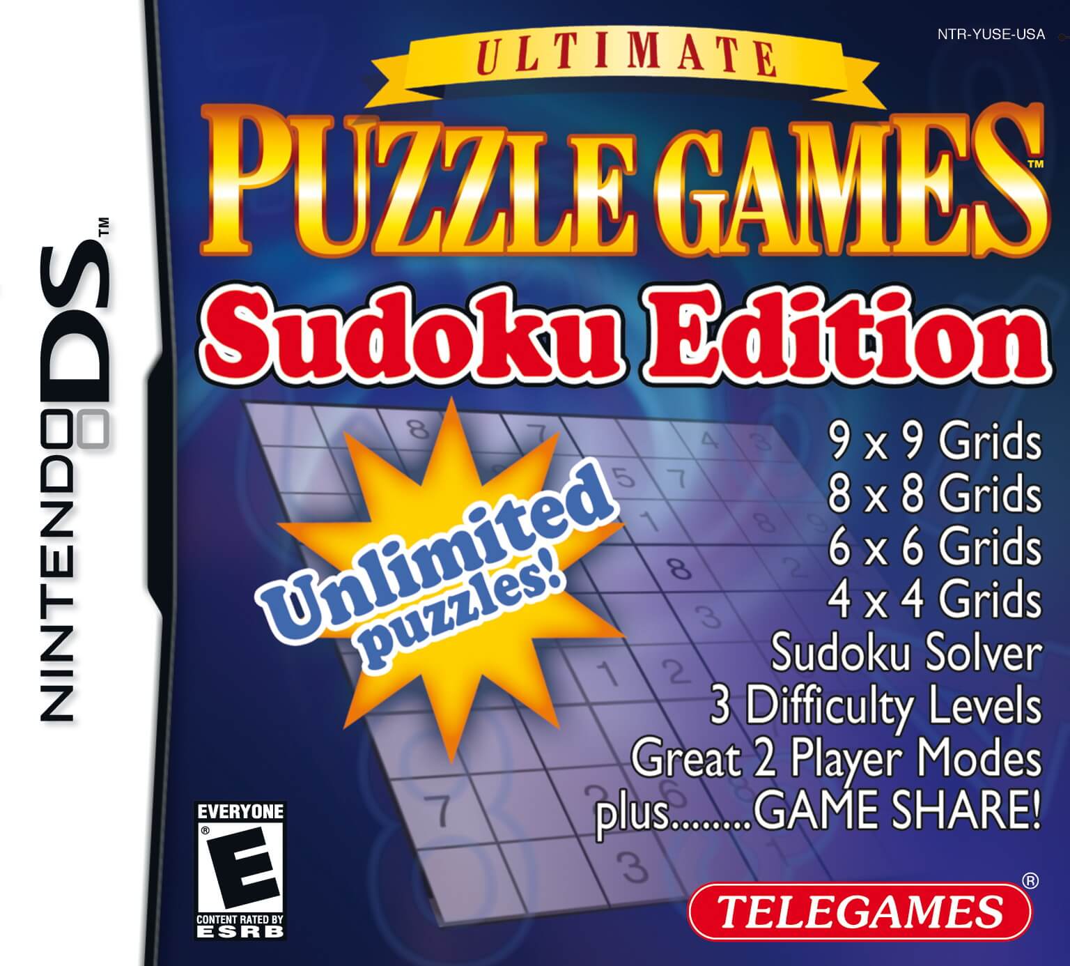 Ultimate Puzzle Games Sudoku Edition