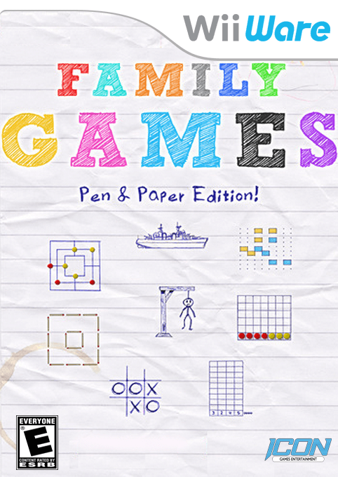 Family Games: Pen & Paper Edition!